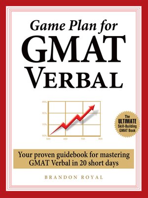 cover image of Game Plan for GMAT Verbal